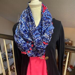 Lilly Pulitzer infinity scarf